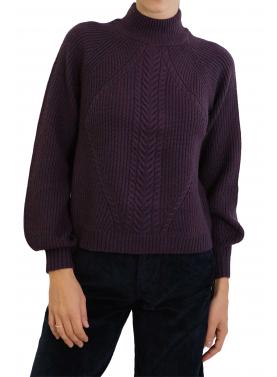 Maglione intrecciato tinta unita  Only